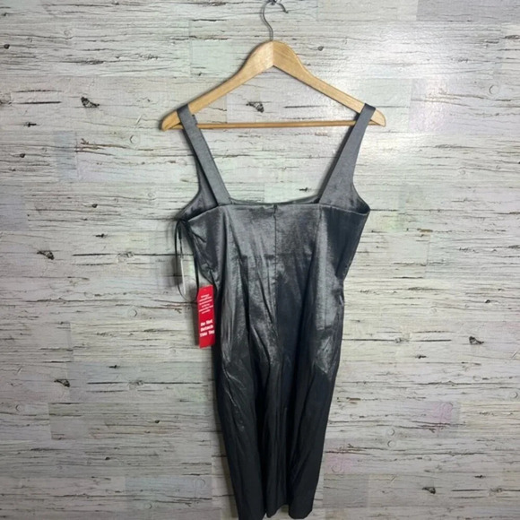 Calvin Klein gray silver bodycon sheath dress size 8 NWT - Picture 7 of 7